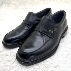 未使用品 ムーンスター ミスターブラウン ロゴ金具 ビジネス コンフォート 黒のサムネイル