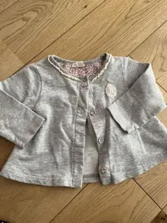 カーディガン　ベビー　80