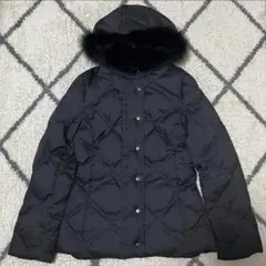 極美品　iCB ダウンジャケット　ブルーフォックス　Sサイズ　ブラックのサムネイル