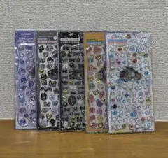 【正規品】ジュエルプチドロップステッカー　あわわちゃんほか　5枚セット