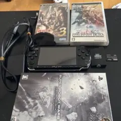 SONY PSP3000 本体＋ソフト4本セット