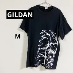 即購入OK✨GILDAN ブラック Tシャツ 【M】グラフィックプリント