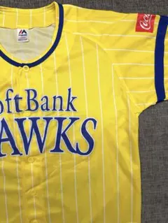 SoftBank Hawks イエローユニフォーム Lサイズ
