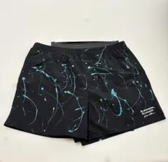 kaze_to_mori 카제토모리 페인트 블랙 쇼츠 XL