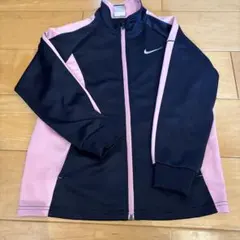 Nike ジャージ ジップアップ S ネイビー/ピンク140