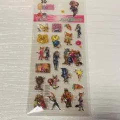 ズートピア ２ 3Dステッカー 立体シール ぷっくりシール ②