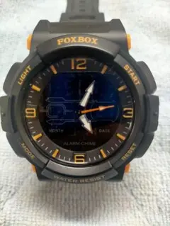 特価!FOXBOX スポーツ アナデジウォッチクオーツ