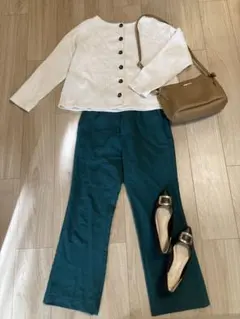 超お得！トップス　GU　イング　パンツ　オフィスコーデ　まとめ　きれいめ　通勤