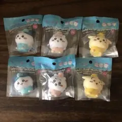 新品未開封　ちいかわ　ソフビ　インテリアマスコット　6点