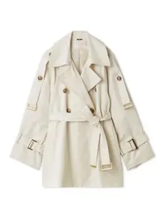 【スナイデルsnidel】ミドルトレンチコート