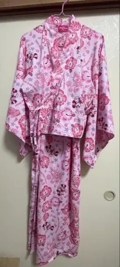 【新品】ディズニー　最終値下げ　浴衣　ピンク　ゆかた　大人　ミニー 新品】ディズニー 最終値下げ 浴衣 ピンク ゆかた 大人 ミニー