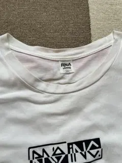 わけあり！RNA slang ロゴプリント 半袖Tシャツ ホワイト