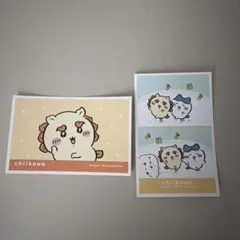 ちいかわ　デコステッカー4 ハチワレ　シーサー　2枚　シール