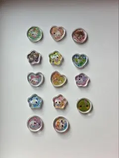 おはじきシール&フレークシールのおまけ付き　平成女児フワフワらびちゃん　ラブ友