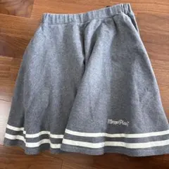 MezzoPiano グレー フレアスカート 140〜