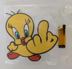 ワッペン　大型ワッペン　ビッグワッペン　トゥイーティー　Tweety　可愛い