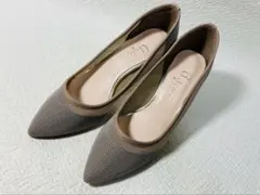 MH28◆新品◆artemis by DIANA ネットチュールパンプス23.0