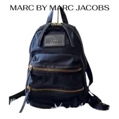 MARC BY MARC JACOBSリュック ゴールドチャック　ブラック　黒