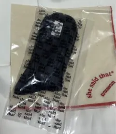 She said that 靴下屋　靴下　ソックス　ネイビー　紺色