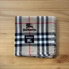 Burberrys チェック柄 ハンカチ