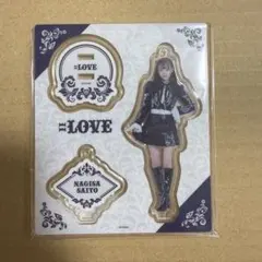 イコラブ 瀧脇笙古 アクリルスタンド アリーナツアー 黒衣装 - メルカリ