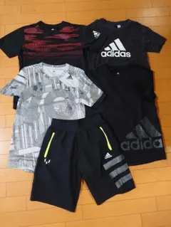 adidas Tシャツ等 5点セット サイズ160cm
