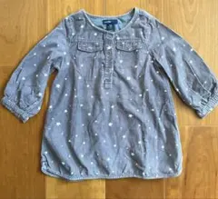 babyGap 星柄長袖ワンピース 90cm