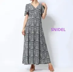 スナイデル　SNIDEL リバティプリントフラワーワンピース