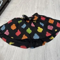 シルエット　パニエ付きスカート 100cm ブラック