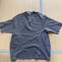 WYM オーバーサイズメンズ Tシャツ グレーのサムネイル