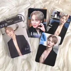 BTS JIMIN カードケース スライド式&両面トレカセット