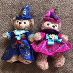 ダッフィー シェリーメイ ぬいぐるみバッジ