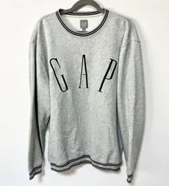 GAP ロゴ刺繍 スウェット グレー Sサイズ yzerr着用モデル - メルカリ