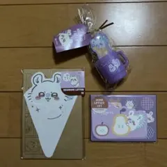 モモンガ　レターセット２種／ふせん