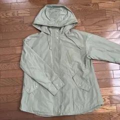 Dessin デッサン　マウンテンパーカー フード付き　裏地付き　S カーキ