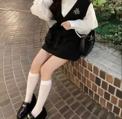 NICE CLAUP ナイスクラップ オーガンジーロングシャツ ベスト セット