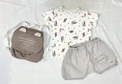 おさるのジョージ　リュック　半袖　半ズボン　まとめ売り　ベベルダクティオン 80のサムネイル