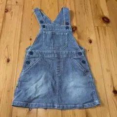 ヒッコリーストライプ ジャンバースカート