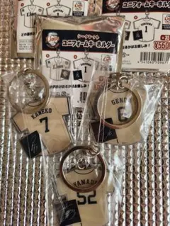 埼玉西武ライオンズ　ユニフォーム型キーホルダーのサムネイル