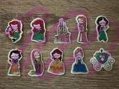 ディズニープリンセス ステッカー 10枚セット