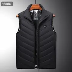 送料込#新品#L 11つヒーター 電熱ベスト USB加熱 加熱服 電熱ジャケット