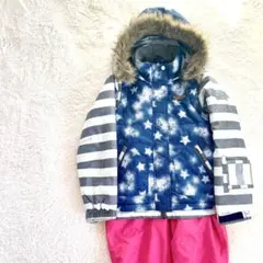 サイズ調整機能付オンヨネ レセーダ ジュニア スキーウェア 140 上下セット