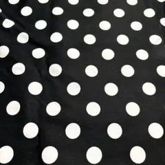 SEVENBERRY 黒地 白水玉 綿生地