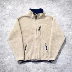 80s USA製！エルエルビーン フリース フルジップ レトロX パタゴニア