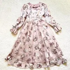 axes femme ローズアンヴィタシオンワンピース