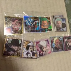 ワンピース ホロ加工シール 8枚セット