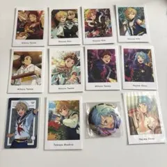 あんスタ Rabbits 仁兎なずな 真白友也 紫之創 天満光 缶バッジ カード