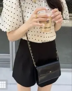 ハイウエストタックショートパンツ[at1647] ショートパンツ　GRL