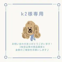 k2様 リクエスト 4点 まとめ商品