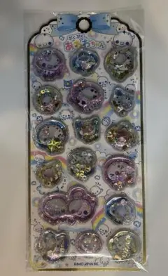 【新品未開封】ぷくぷくあわわちゃん　ウォーターインシール　シール　カミオジャパン